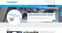 Desktop Screenshot of pflitsch.de